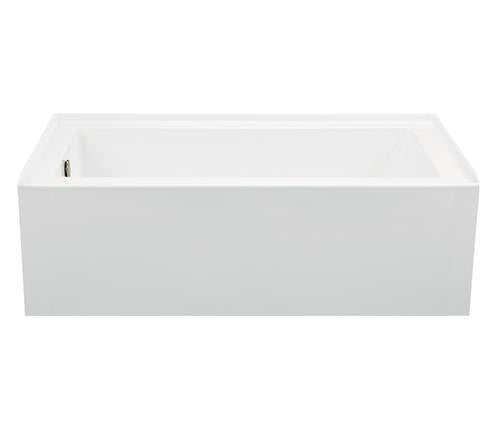 MTI - Basics Ada Lh Drain Integral Skirted Bathtub W/Integral Tile Flange (59.5X36)