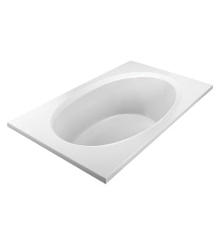 MTI - Basics Drop In Center Drain Bathtub (70.5X41.5)