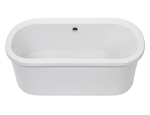 MTI - Basics Freestanding Center Drain Bathtub (58X32.75)