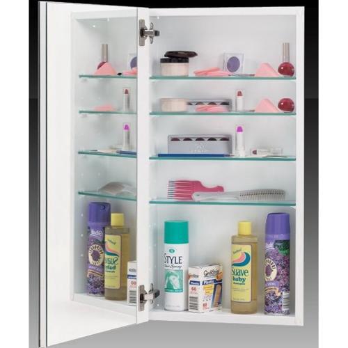 Alno - 1000 Series White Cabinet W/Polished
