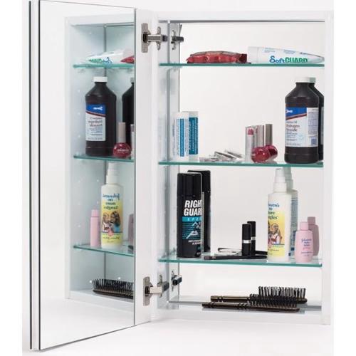 Alno - 2000 Series White Cabinet W/Beveled