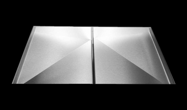 Mila - Güell Bathroom Under-Mount - 22.25 X 15.25 Satin Brushed SS