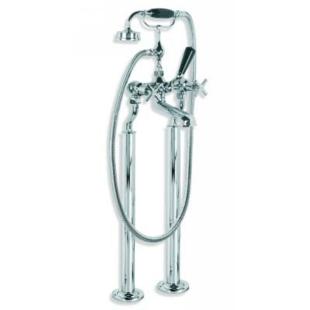 Lefroy Brooks - Mackintosh Cross Handle Freestanding Bath/Shower Mixer