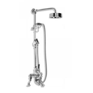 Lefroy Brooks - Exposed Mackintosh Deck Mounted Thermostatic Bath & Shower Mixer