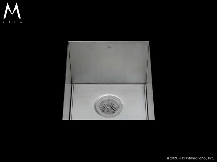 Mila - Orion Entertainment Under Mount - 14.75 X 14.75 Satin Brushed SS