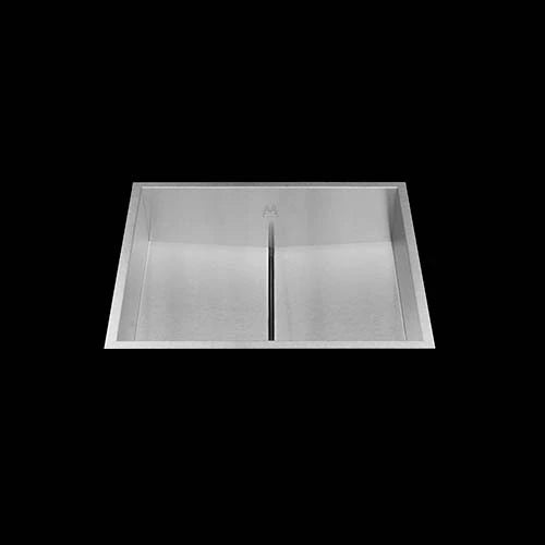 Mila - Profile Low Profile Bathroom Flush-Mount - 16 X 14 Satin Brushed SS