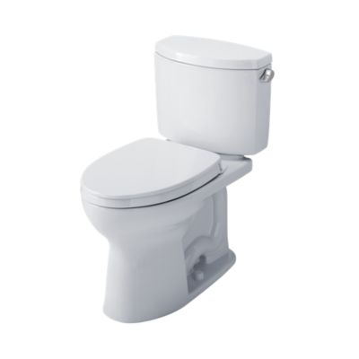 Toto - Drake II 2Pc Uh Toilet W/ Ss124 Right Hand Trip Lever - Cotton
