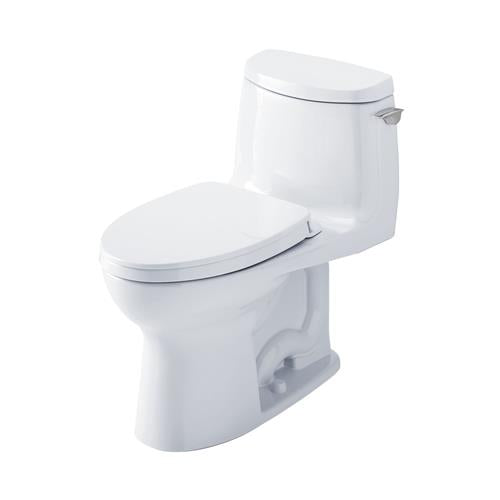 Toto - UltraMax II 1G One-Piece Elongated Toilet with SS124 SoftClose Seat, WASHLET+ Ready