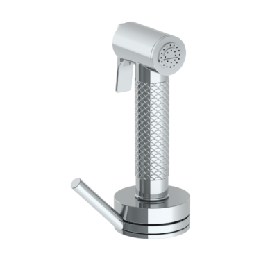 Watermark - Deck Mounted Independent Lily Ogee Side Spray with Integrated Mixer