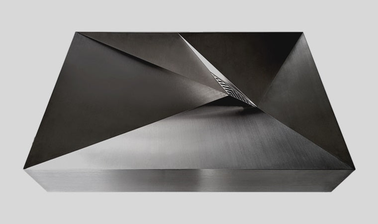 Mila - Starburst Bathroom Top-Mount - 22.25 X 15.25 Graphite