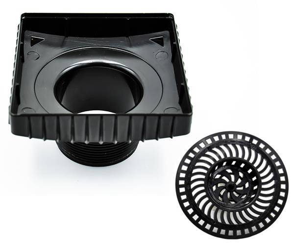 Mountain Plumbing - Select Series Shower Drains - Drain Neck to Fit All 6 Inch Select Series' Grids