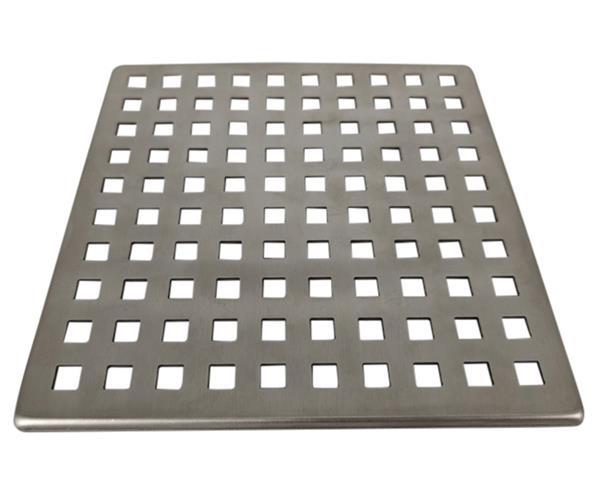 Mountain Plumbing - Select Series Shower Drains - Squares Shower Grid - 6 Inch