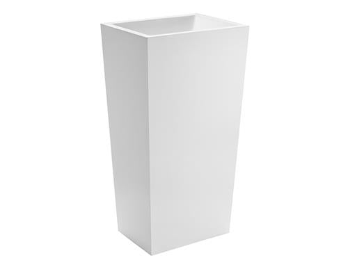 MTI - Jaman Sculpturestone Pedestal Sink (20X14)