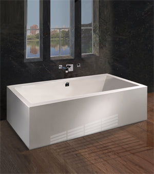 MTI - Andrea 16A Sculpted 1 Side Bathtub (71.5X41.625)