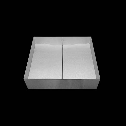 Mila - Vessel Bathroom Top-Mount - 15.25 X 13.25 Satin Brushed SS
