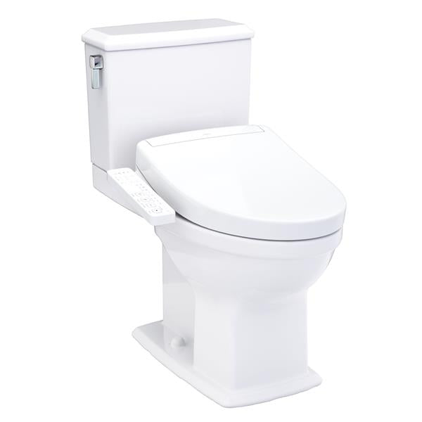 Toto - Washlet+ Connelly Two-Piece Elongated Dual Flush 1.28 And 0.9 Gpf Toilet And Classic Washlet S2 Classic Bidet Seat