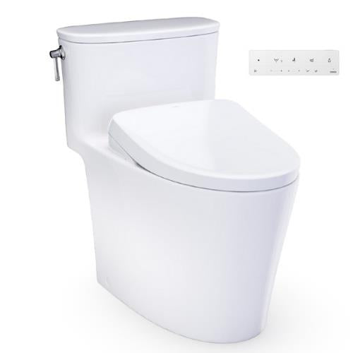 Toto - Aurora WASHLET+ S7A One-Piece Toilet - 1.28 GPF With Auto Flush