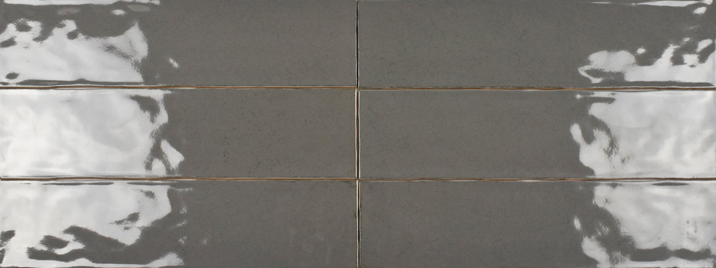 Roca Tile - Maiolica Crackled 3 Inch x 12 Inch