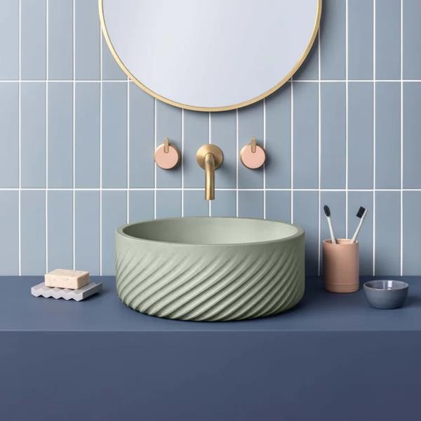 Kast - Mila Countertop Basin, 14-1/2 Inch Diameter