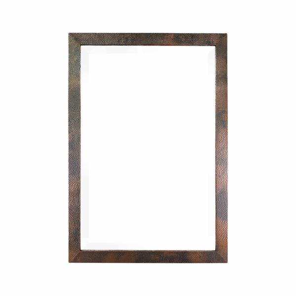 Native Trails - Small Milano Mirror in Antique Copper
