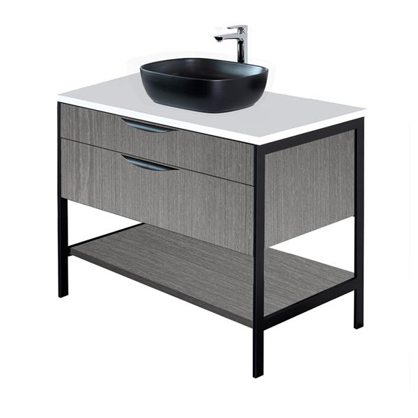Lacava - Navi Cabinet Of Free Standing Under-Counter Vanity With Two Wide Drawers