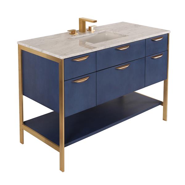 Lacava - Navi Cabinet Of Free Standing Under-Counter Vanity With Five Drawers