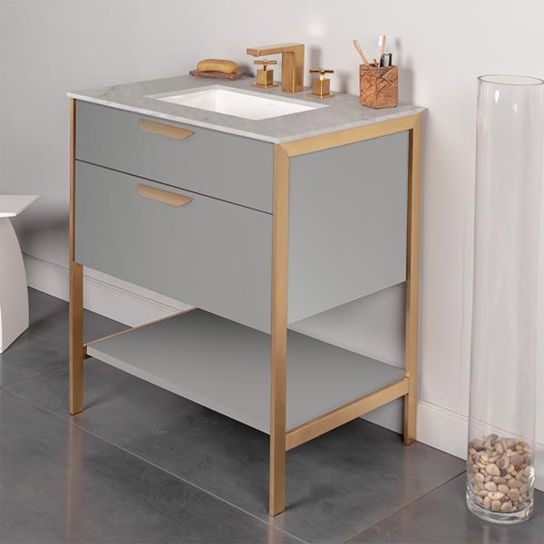Lacava - Navi Cabinet Of Free Standing Under-Counter Vanity With One Wide Drawers