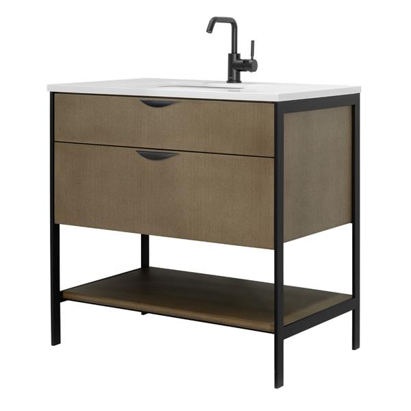 Lacava - Navi Cabinet Of Free Standing Under-Counter Vanity With Two Wide Drawers