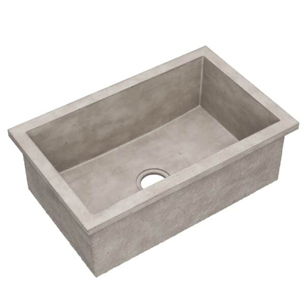 Native Trails - Pacifica 30-Inch Concrete Kitchen Sink