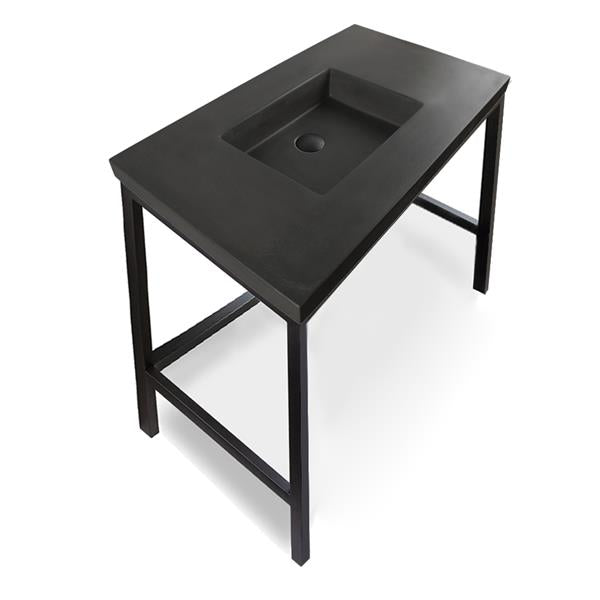 Lacava - Newterra Floor-Standing Stainless Steel Console Stand For Ada-Compliant Installation