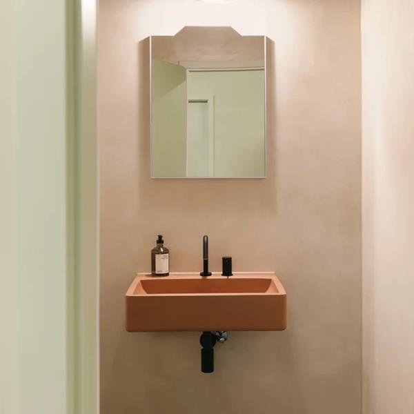Kast - Nilo Countertop/Wall Mount Basin, 19-3/ x 13-3/4 Inch, Includes Wall Brackets