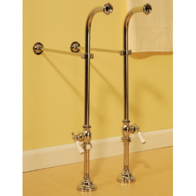 Strom Living - Free Standing Leg Tub Supply Set W/ Shutoffs