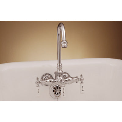Strom Living - Gooseneck Diverter Faucet , 3 3/8 Inch Ctr