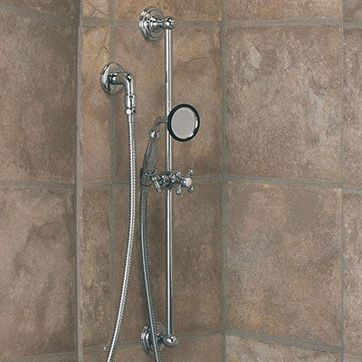 Strom Living - Hand Held Shower Slide Bar Only, 5/8 Inch Od, 24 Inch Long