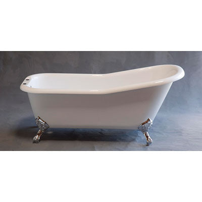 Strom Living - The Folsom 5 1/2' Acrylic Slipper Tub On Selected Finish Legs