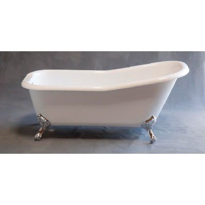 Strom Living - The Folsom 5 1/2' Acrylic Slipper Tub On Selected Finish Legs