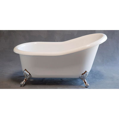 Strom Living - The Huron 5' Acrylic Slipper Tub On Selected Finish Legs