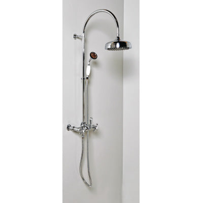 Strom Living - Exposed Shower Set with Handheld Shower, 52 Inch Riser