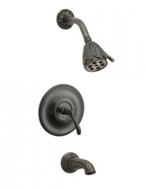 Phylrich - Baroque Pressure Balance Tub and Shower Set - Trim Only
