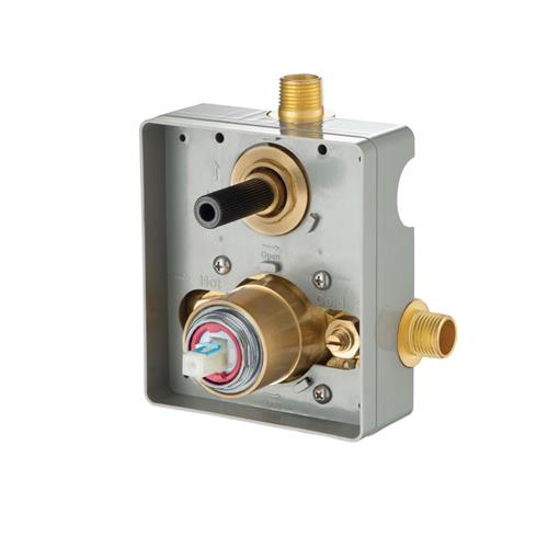 Flusso - Pressure Balance Valve With Integrated 2-Way Diverter