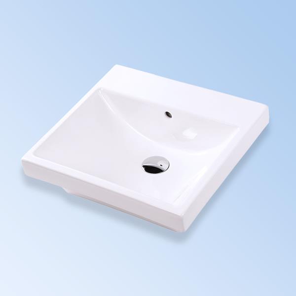 Lacava - Piazza Wall-Mounted Porcelain Bathroom Sink