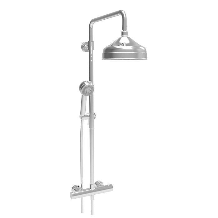 Baril - Victoire B74 Complete thermostatic shower kit on column
