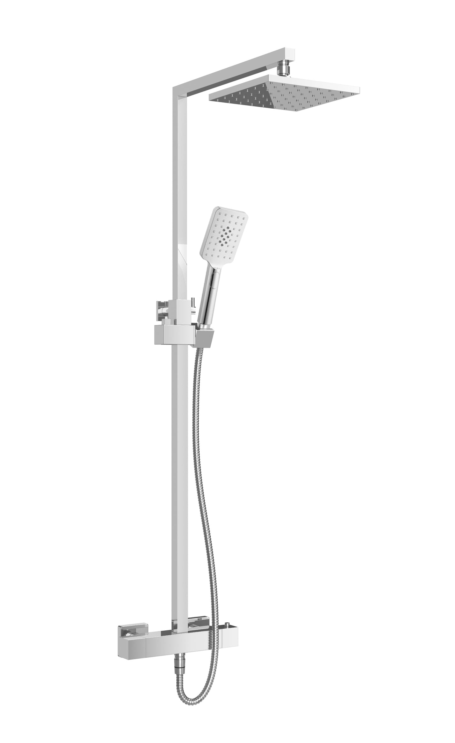 Baril - Rec B05 Complete thermostatic shower kit on pillar