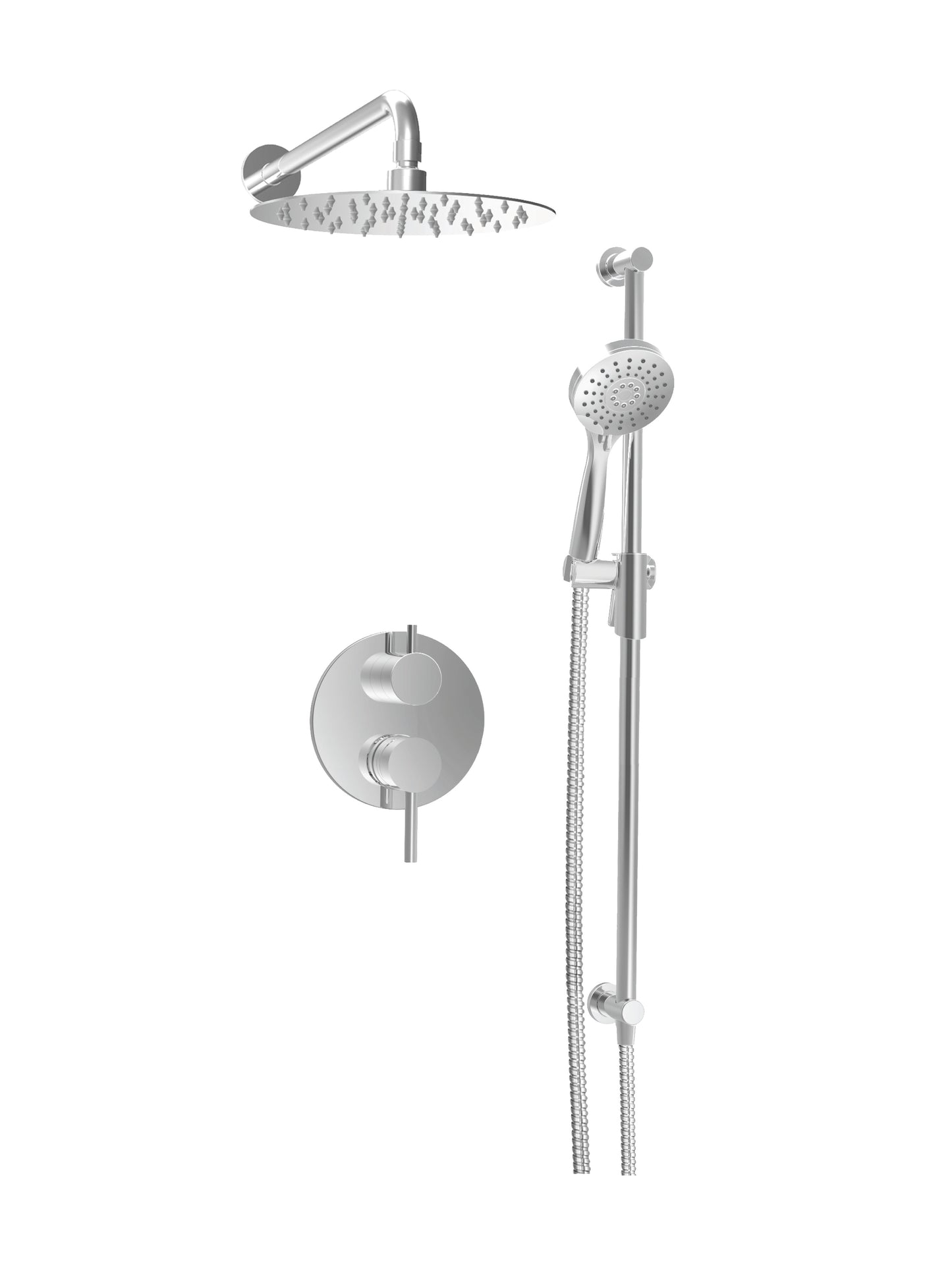 Baril - Zip B66 Trim only for pressure-balanced shower kit