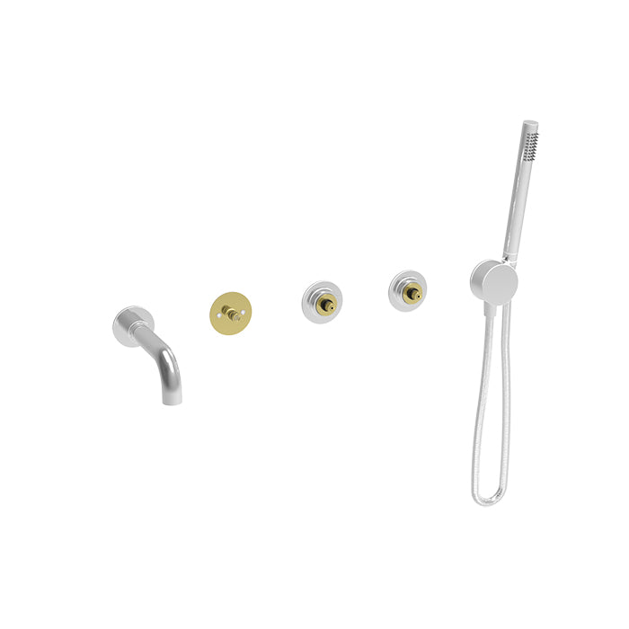 Baril - Air B80 Complete thermostatic shower kit (without handle)