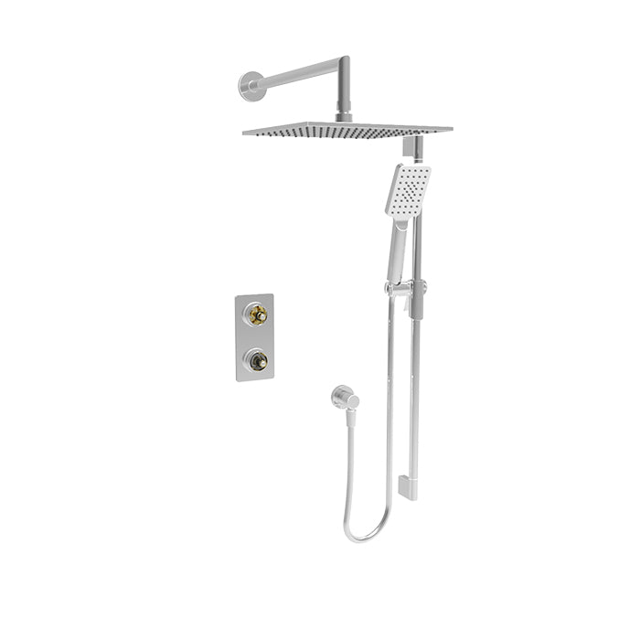 Baril - Air B80 Complete thermostatic pressure balanced shower kit (without handle)