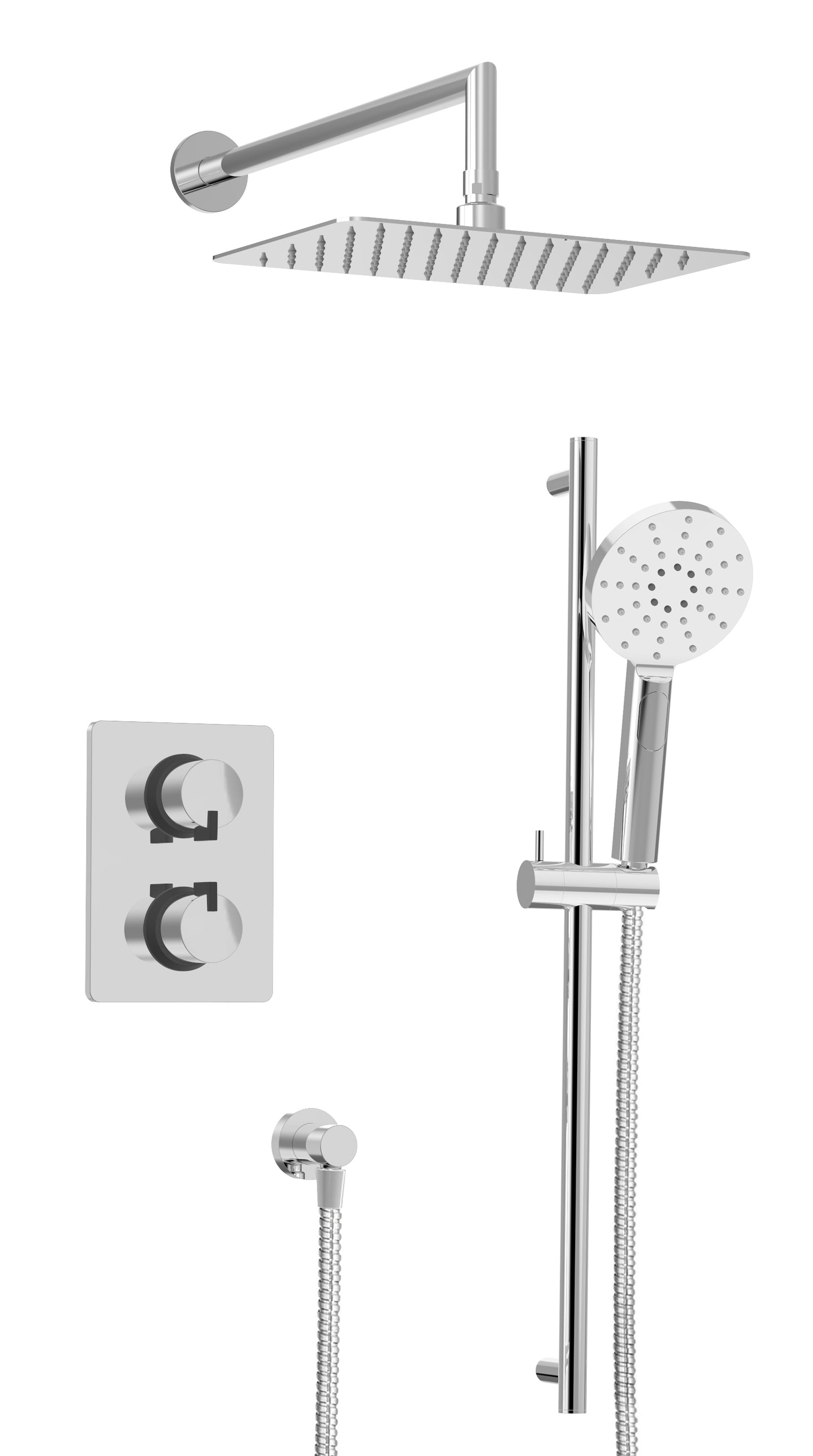 Baril - Ma B51 Trim only for thermostatic pressure balanced shower kit