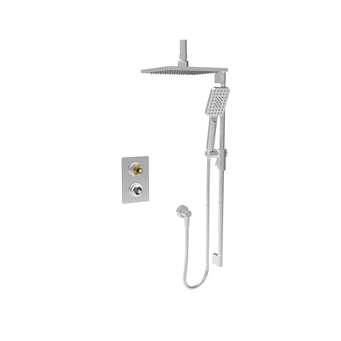 Baril - Air B80 Complete pressure balanced shower kit (without handle)
