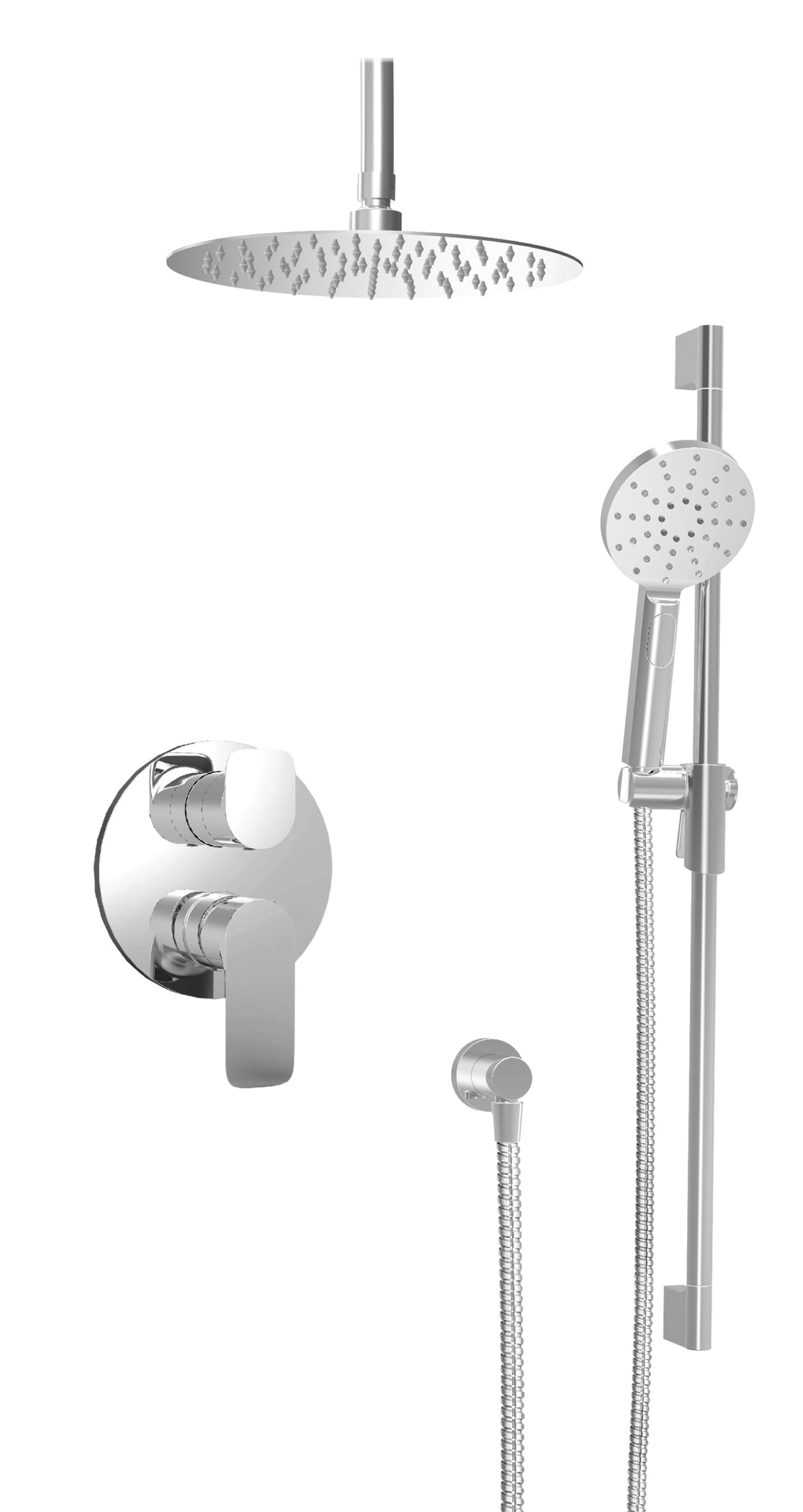 Baril - Sens B45 Trim only for pressure balanced shower kit