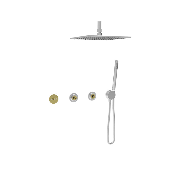 Baril - Air B80 Complete thermostatic shower kit (without handle)